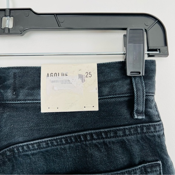 Agolde 90's Pinch Waist High Rise Straight Leg Shorts NWT - Picture 7 of 13